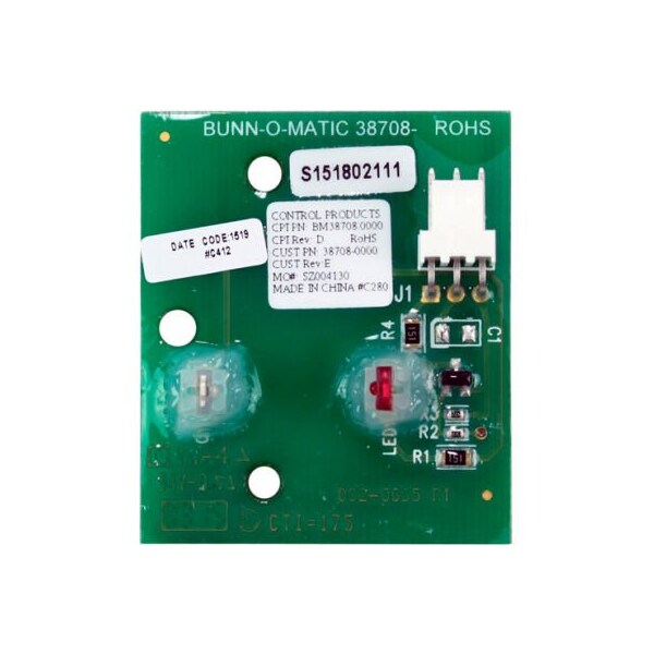 Allpoints 8010446 Control Board Kit For Bunn-O-Matic